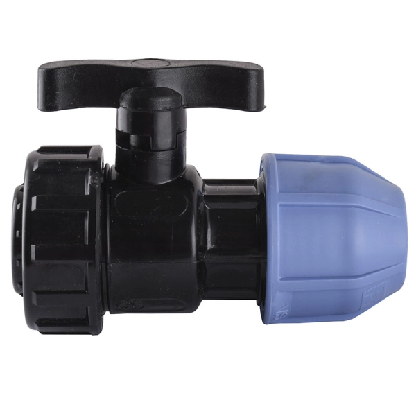 Кран шаровой ПНД Vsplast 32х1" ВР 6002