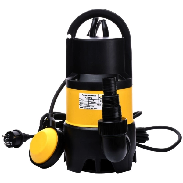 Насос дренажный центробежный Optima FC750W 0,75кВт H 8м  ...