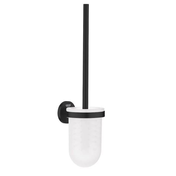Ершик для унитаза Grohe Essentials подвесной, черный мат ...