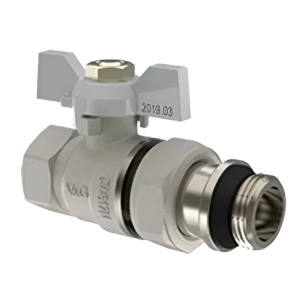 Кран с американкой V&G Optima 3/4" ВН прямой, латунь ...