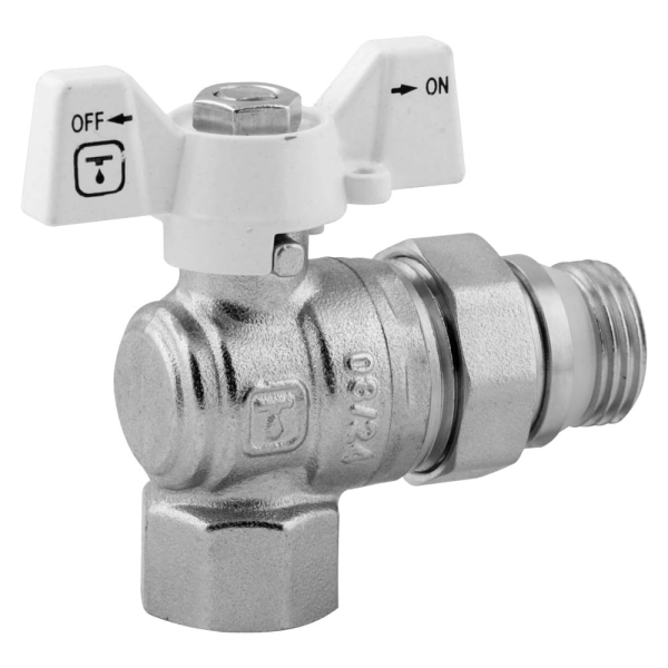 Кран с американкой ITAL 1/2″ ВН угловой, латунь (IB11511 ...