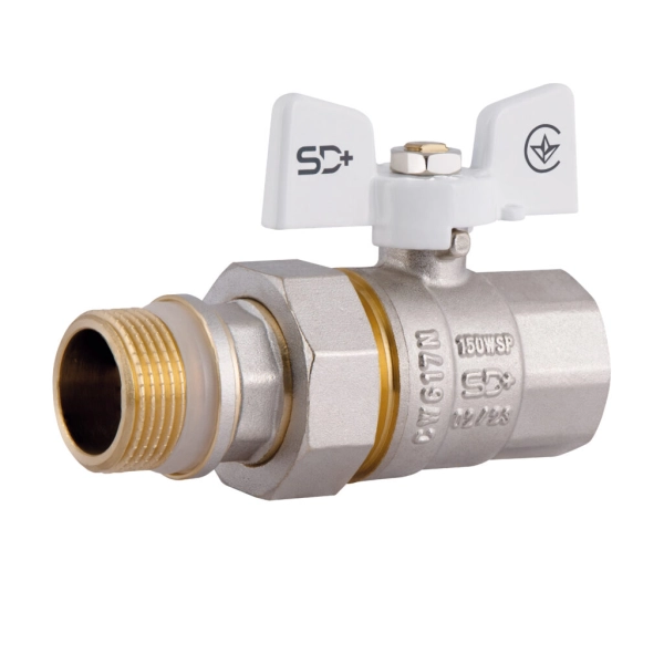 Кран с американкой Thermo Alliance Standard 3/4″ ВН прям ...