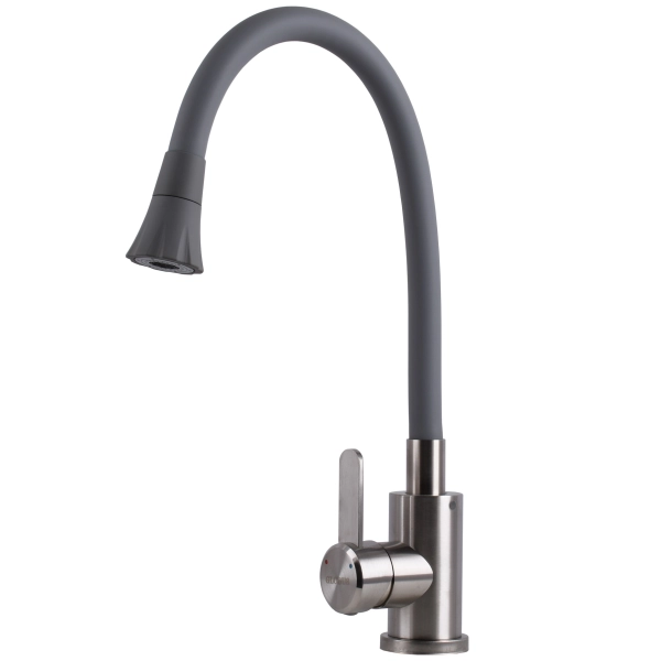 Смеситель для кухни Globus Lux Wien излив с гибким излив ...