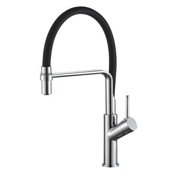 Смеситель для кухни Globus Lux Denver Flex с гибким изли ...