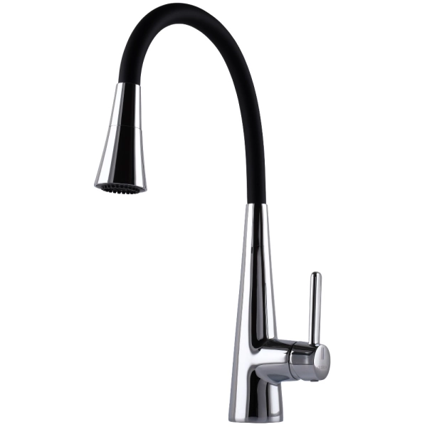 Смеситель для кухни Globus Lux Lazer Pro с гибким изливо ...