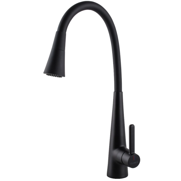 Смеситель для кухни Globus Lux Lazer Pro с гибким изливо ...