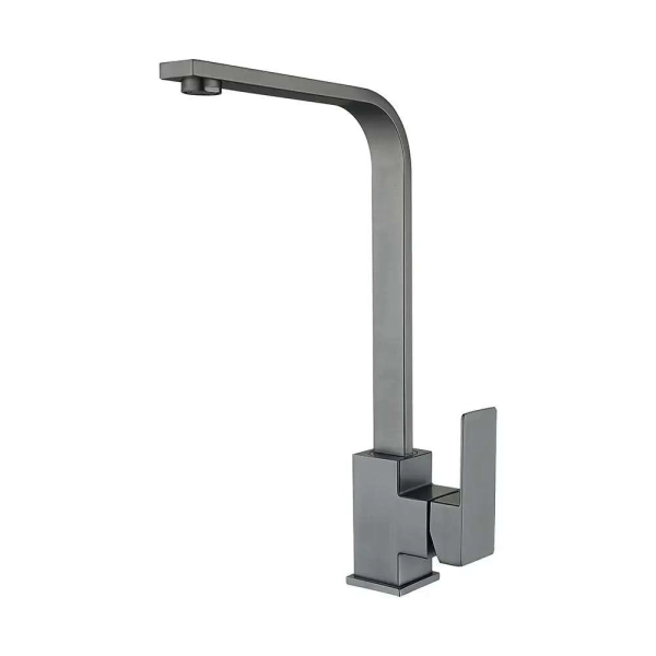 Смеситель для кухни Wezer PRO4-02 однорычажный, графит