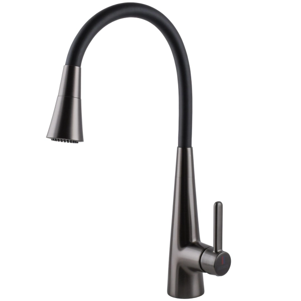 Смеситель для кухни Globus Lux Lazer Pro с гибким изливо ...
