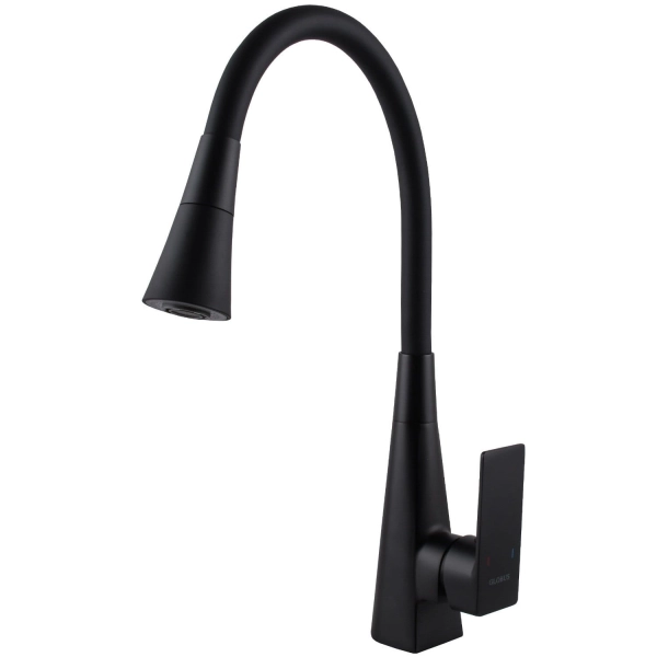 Смеситель для кухни Globus Lux Niagara с гибким изливом, ...