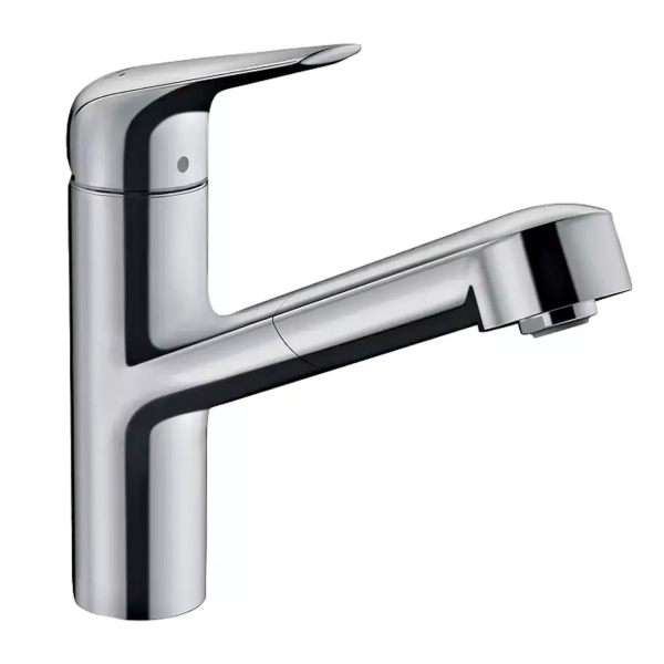 Смеситель для кухни Hansgrohe Focus M42 с выдвижным изли ...