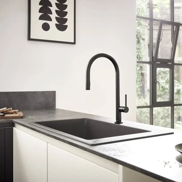 Смеситель для кухни Hansgrohe Talis M54 с выдвижным изли ...