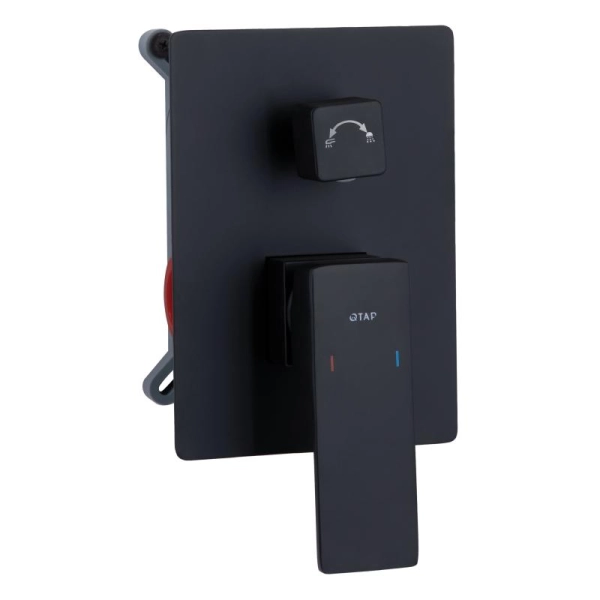 Душевая система  Qtap Gemini скрытого монтажа, латунь, ч ...