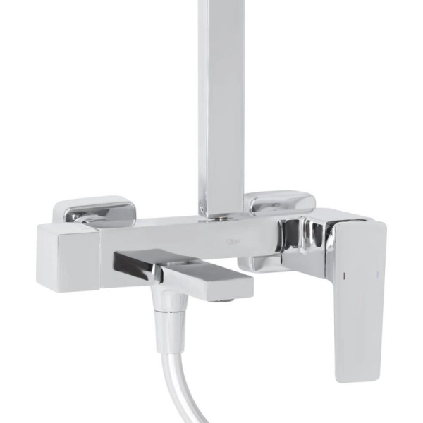 Душевая система  Qtap Gemini 51103KNC с тропическим душе ...