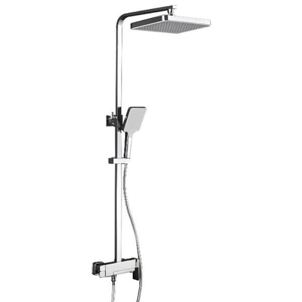 Душевая система Frap F2490 с тропическим душем, латунь,  ...