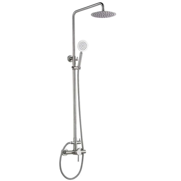 Душевая система Wezer EKO16B-01 с регулировкой высоты, н ...