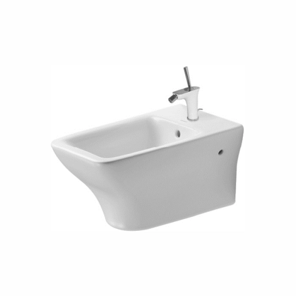 Биде подвесное Duravit PURAVIDA 545x360 прямоугольное, б ...