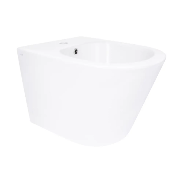 Биде подвесное Qtap Swan 360x485 овальное, без сиденья,  ...
