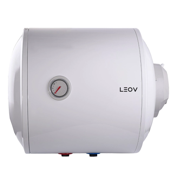 Бойлер LEOV LH 2 кВт 50л мокрый ТЭН, горизонтальный, бел ...
