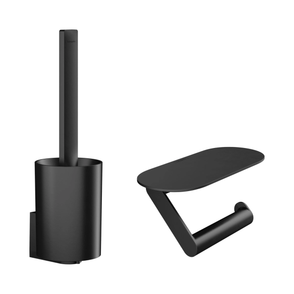 Набір аксесуарів HANSGROHE WALLSTORIS 27969670, чорний ( ...