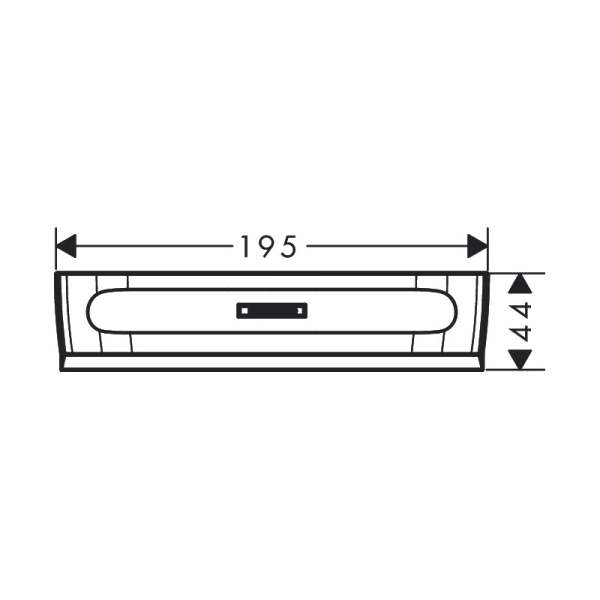Набір аксесуарів HANSGROHE WALLSTORIS 27967700, білий (2 ...