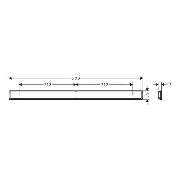 Набір аксесуарів HANSGROHE WALLSTORIS 27968700, білий (2 ...