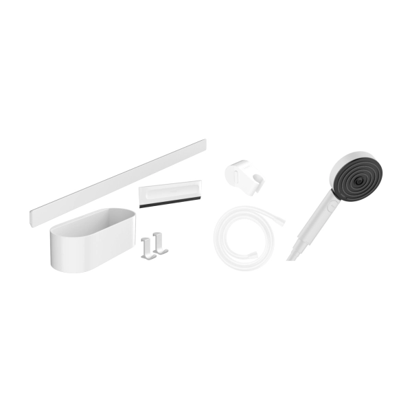 Набір аксесуарів HANSGROHE WALLSTORIS 24291700, білий (2 ...