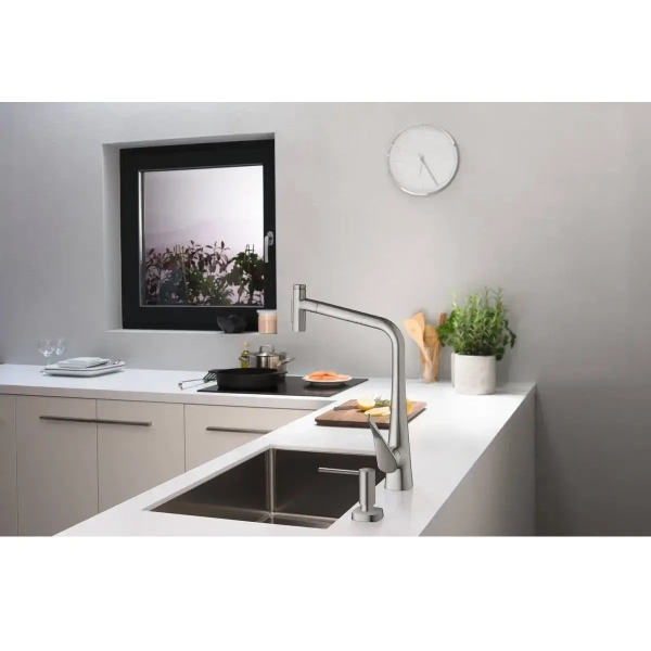 Дозатор для моющего средства Hansgrohe A71 врезной, хром ...